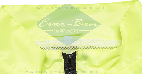 nylon safety vest collar